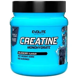 Креатин Evolite Nutrition Creatine Monohydrate 500 г blueberry