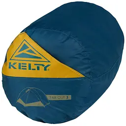 Намет Kelty Far Out 3 w/Footprint Синій-Жовтий - мініатюра 5