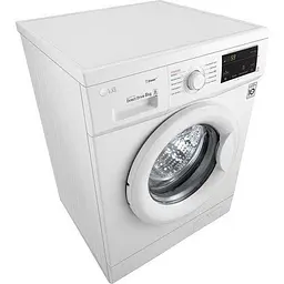 Пральна машина LG з фронтальним завантаженням F4J3TS0W, 8кг, 1400, A+++, Пар, глибина 55см, Дисплей, Інвертор, Білий (F4J3TS0W) - мініатюра 4