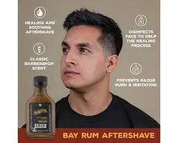 Лосьйон після гоління Suavecito Bay Rum 100 мл - мініатюра 3