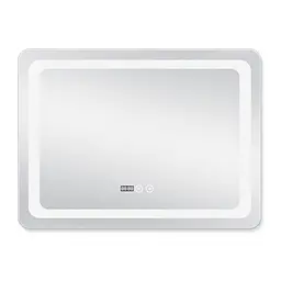 Дзеркало Qtap Mideya 800x600 (DC-F908) з LED-підсвічуванням та антизапотіванням QT2078F908W, Білий - мініатюра 3