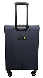 Валіза середня Worldline Airtex 616 жаккард-поліестер M Темно-синій - мініатюра 3