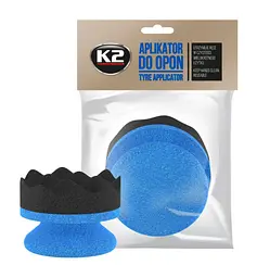 Губка Аплікатор для шин К2 D6 см Tyre Applicator (K720)