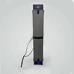 Стаціонарні дротяні комп'ютерні колонки PC 2.0 USB стерео акустика 3Wx2 з RGB підсвічуванням акустична система JEDEL S562 чорні - мініатюра 3