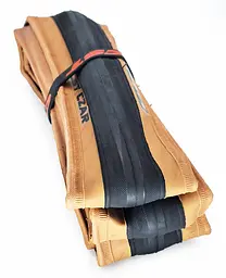 Покришка складна велосипедна CST CZAR C1406 DC2 high grip Foldable 28" (700x25C) слік коричневий корд 60 TPI (G0001354) - мініатюра 3