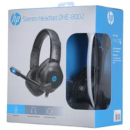 Навушники HP DHE-8002 LED Black (DHE-8002) - мініатюра 8