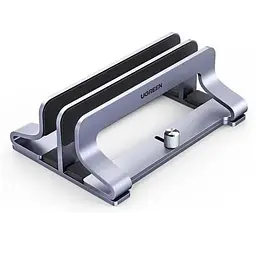 Підставка для ноутбука UGREEN LP258 Vertical Laptop Stand Dual-slot сірий (60643)