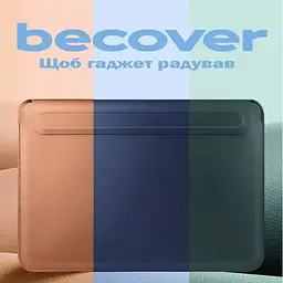 Чохол-сумка BeCover ECO Leather для MacBook 12" Black (709687) - мініатюра 3