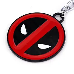 Брелок Deadpool logo Дедпул лого 10.113 - мініатюра 2
