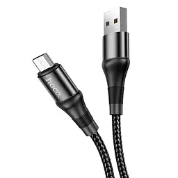 Кабель Hoco X50 Excellent charging data cable for Micro Black