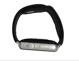 Смарт-годинник 4G Lemfo LEM10 1G+16G з Sim картою силіконовий ремінець silver black (16345) - мініатюра 2