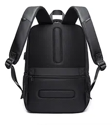 Рюкзак міський Bange BG-1921 22л ранець з відсіком для ноутбука до 15.6'' USB-роз'єм Black (19376) - мініатюра 3