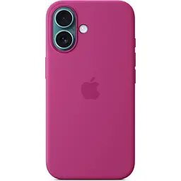 Чохол Apple Silicone Case with MagSafe для iPhone 16 Fuchsia (MYY53ZM/A) [116205] - мініатюра 2
