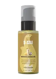 Масажний гель Sensuva Sizzle Lips Pina Colada Зігрівальний, 59 мл