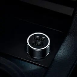 Автомобільний зарядний пристрій Baseus Small Screw 2USB 3.4A CAXLD-C01 Black - мініатюра 6