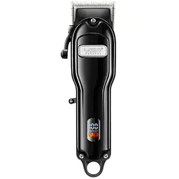 Машинка для стрижки (clipper) VGR V-251, 4 насадки, 2000 mAh, LED display, Чорний