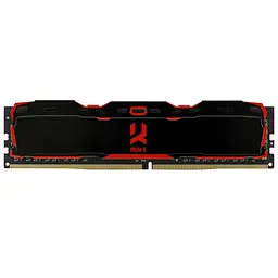 Модуль пам`ятi DDR4 8GB/3200 GoodRAM Iridium X Чорний (IR-X3200D464L16SA/8G)