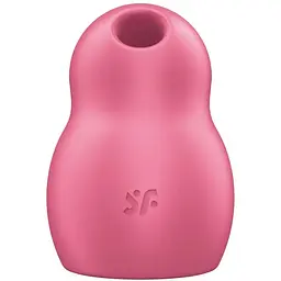 Вакуумний кліторальний стимулятор з вібрацією Satisfyer Pro To Go 1 червоний