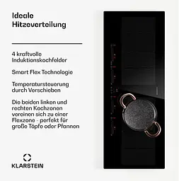 Індукційна плита Klarstein Masterzone 90 Slim Flex 4 (10045796) - мініатюра 4