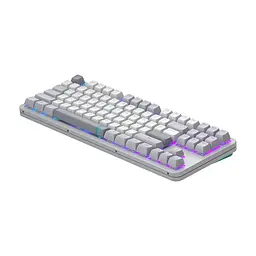 Клавіатура Dark Project ALU87 Daylight ABS RGB Mech G3MS Zircon White/Grey (DPKB_DAYLIGHT_87_ANSI_UA) - мініатюра 6