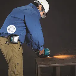 Куртка акумуляторна з вентиляцією Makita DFJ304Z2XL (LXT, CXT, без акумуляторів та зарядного пристрою) - мініатюра 8
