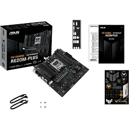 Материнська плата Asus TUF Gaming A620M-PLUS sAM5 A620 4xDDR5 HDMI DP mATX - мініатюра 2