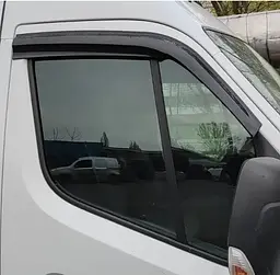 Дефлектори вікон ветровики Renault Master / Movano 2010- По Двері Скотч 3M SunPlex (SP-40) - мініатюра 4