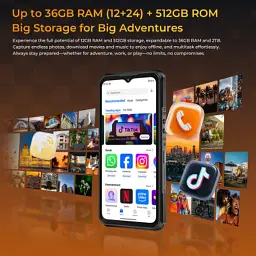 Мобільний телефон OUKITEL WP66 12/512GB Orange (6941749856845) - мініатюра 10