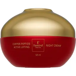Крем для обличчя Famirel Copper Peptide Night Cream Нічний Ліфтинг-актив з пептидами міді 50 мл (7290114085274)