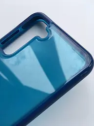 Оригінальний протиударний силіконовий чохол Tech21 Evo Check для Samsung Galaxy S21 FE 5G (6,4 ) Blue - мініатюра 9
