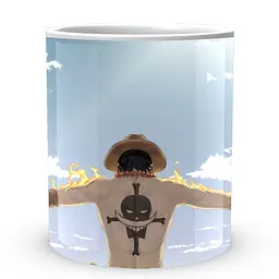 Кухоль GeekLand One Piece Великий Куш Портгас OP 002.003 330 мл білий - мініатюра 2