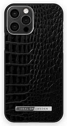 Протиударний чохол iDeal of Sweden Atelier MagSafe для iPhone 12 Pro Neo Noir Croco