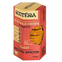 Овочеві кріспи Rootéra з томатів 70 г 