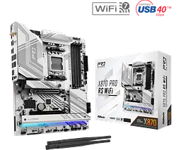 Материнська плата ASRock X870 Pro RS WiFi Socket AM5 (X870 PRO RS WIFI) - мініатюра 5
