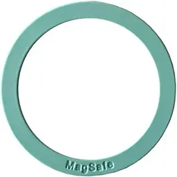 Пластина-кільце для MagSafe тримачів металева (+скотч) Silicone світло-синій