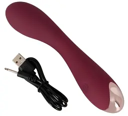 Вібратор Magic Shiver G-Spot 18.2 см бордовий - мініатюра 6