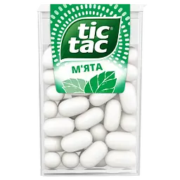 Драже Tic Tac зі смаком м'яти 18 г (921335)