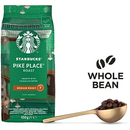 Кава Starbucks Pike Place Роуст 100% Арабіка смажена в зернах 450 г - мініатюра 7