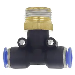 Штуцер цанговий Т Ø6 мм МТ 3/8" SIGMA (7027341) - мініатюра 5
