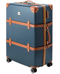 Валіза Semi Line 28 (L) Blue/Brown (T5672-4) (DAS302676)