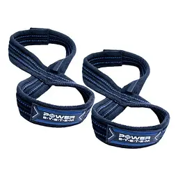 Лямки для тяги Power System Figure 8 PS-3405, Black/Blue