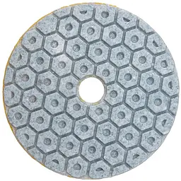 Круг алмазний Alloid Building Tools Combs шліфувальний на липучці 100 мм зерно 150 (DD-63379) - мініатюра 2