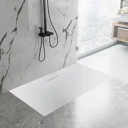 Душовий піддон Rea Bazalt 80x120 long white REA-K3321, Білий - мініатюра 4