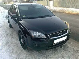 Дефлектор капоту мухобійка для Ford FOCUS II 2005-2007