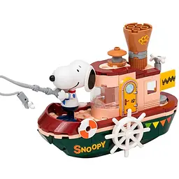 Конструктор Pantasy Snoopy - Пароход (86907)