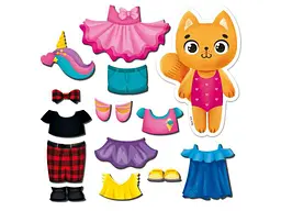 Гра розвиваюча VLADI TOYS "Кішечка" магнітна VT3204-34 - мініатюра 2