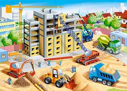 Пазли Castorland Велике будівництво, 60 елементів, 32x23 см, B-066223