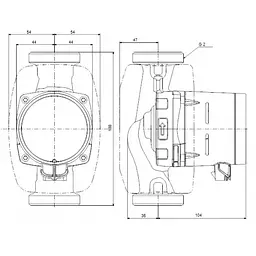 Циркуляційний насос Grundfos Alpha3 32-80 180 (99371965) - мініатюра 10