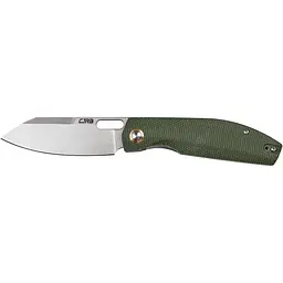 Ніж CJRB Ekko, AR-RPM9 Steel, Micarta зелений
