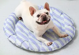 Килимок для собак, що охолоджує, GEL Pet Cooling Mat Round Purple 70х70 см